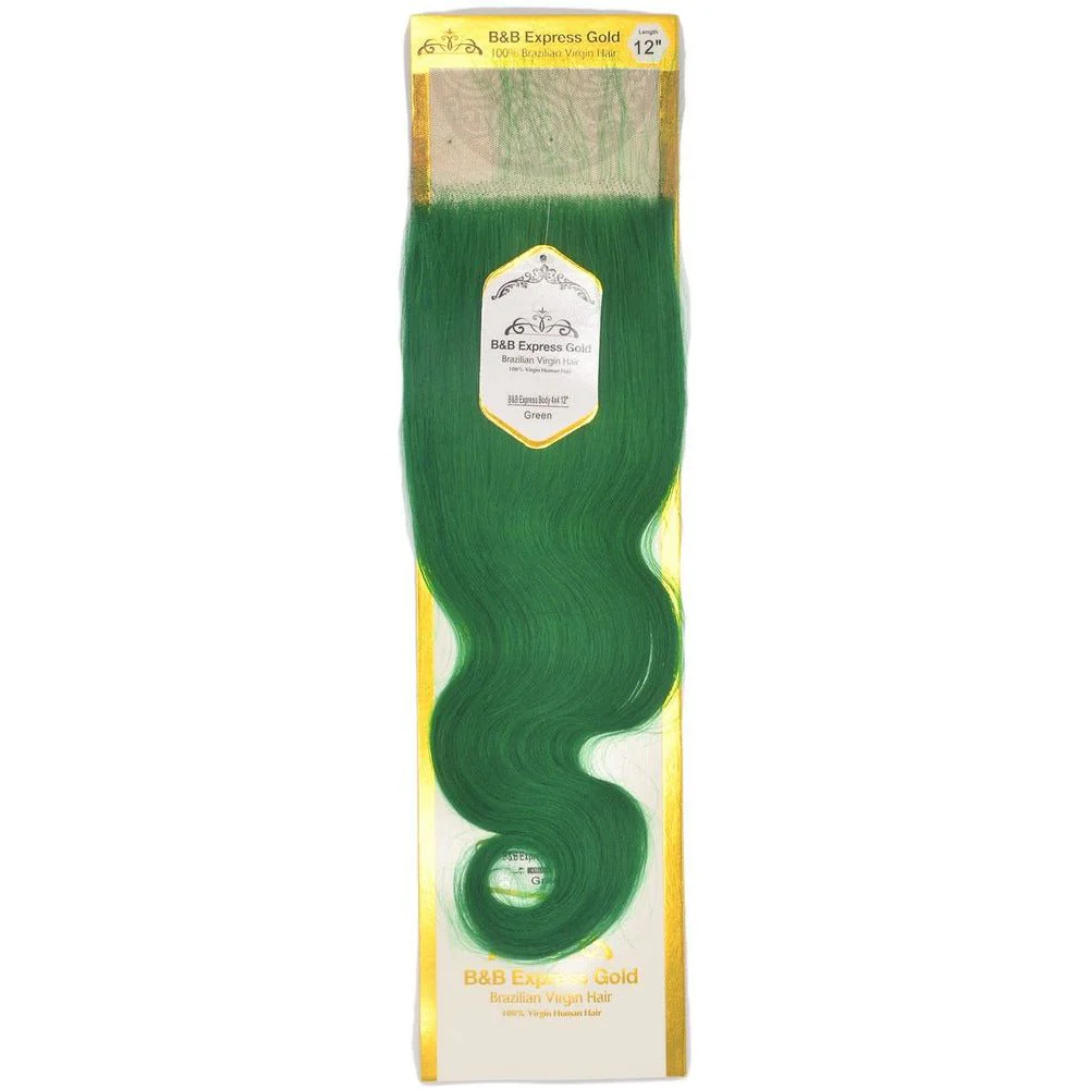 B & B Express 4x4 Lace Closure - Color Closures - Image 4