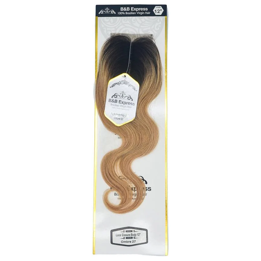 B & B Express 4x4 Lace Closure - Color Closures - Image 5