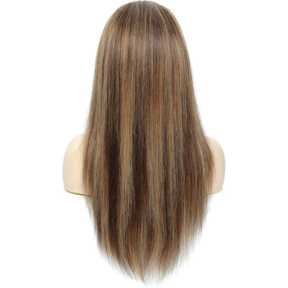 B & B Gold 100% Brazilian Human Hair 13x4 Lace Front Wig - T4/27/30 - Image 6