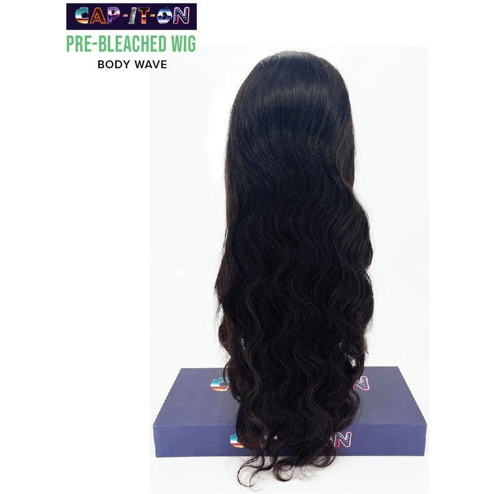 CAP-IT-ON PRE-BLEACHED 13x4 HD MELTING FULL LACE WIG - Image 6