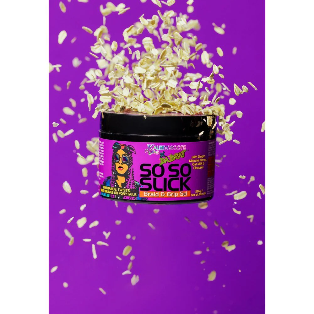 Kaleidoscope x Da Brat So So Slick Braid & Grip Gel - Manuka Honey 8 Oz - Image 5