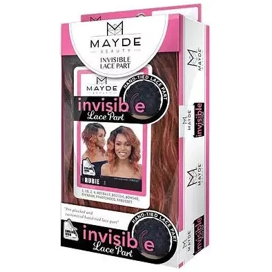 Mayde Beauty Invisible Lace Part Synthetic Wig - Rubie - Image 3