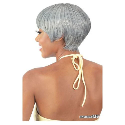 Mayde Beauty Mocha 100% Human Hair Blend Full Wig - Bonbon - Image 9