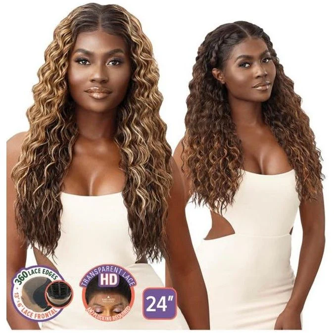 Outre 100% Human Hair Blend 13x6 360 Frontal HD Lace Wig - Andreina 24" - Image 7