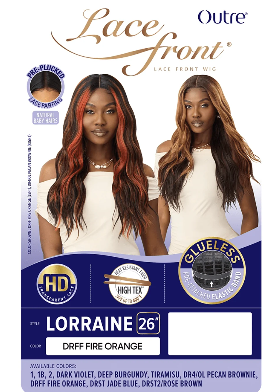 Outre Lace Front Wavy Wig 26" - Lorraine - Image 6