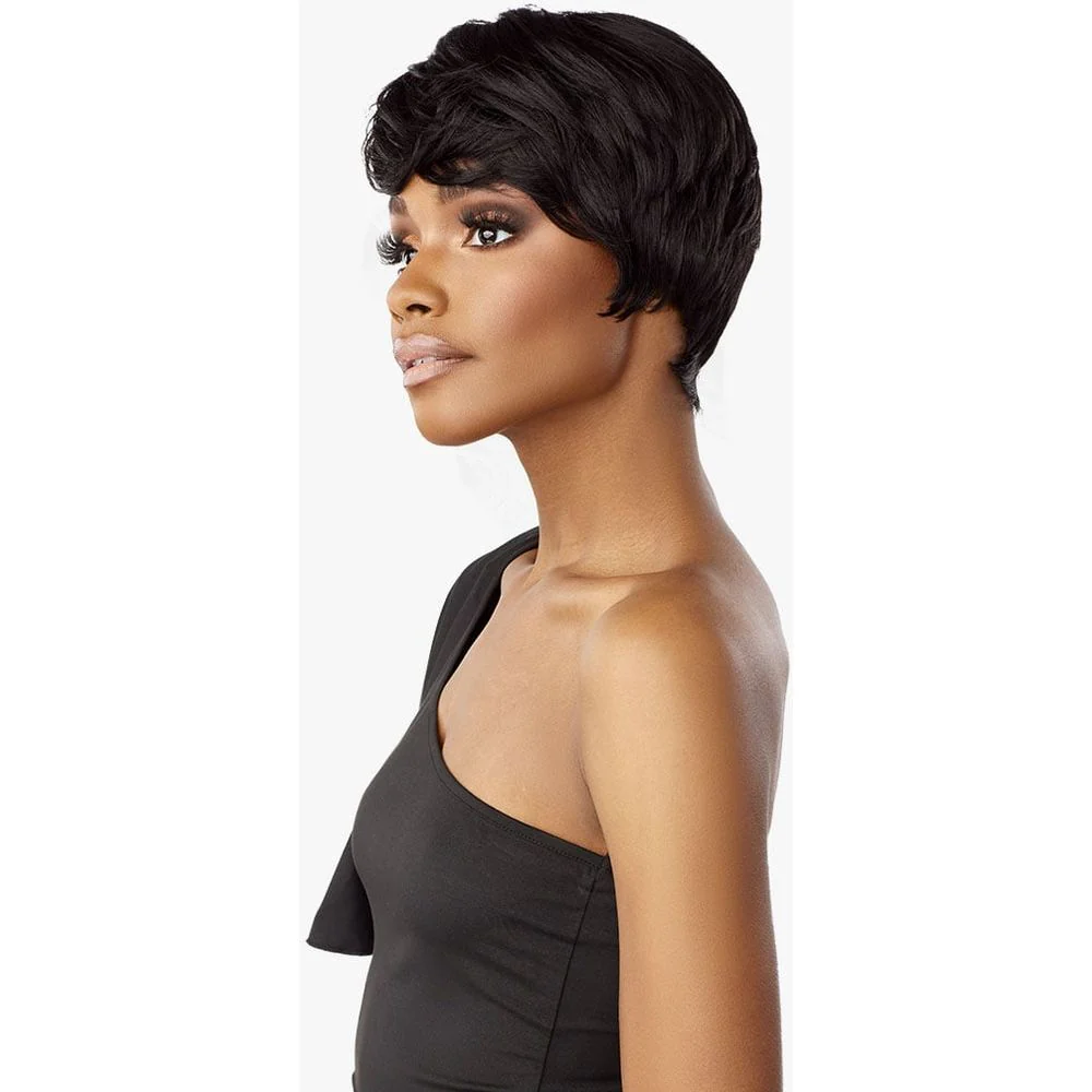 Sensationnel Empire Human Hair Salt & Pepper Full Wig - Denia - Image 7