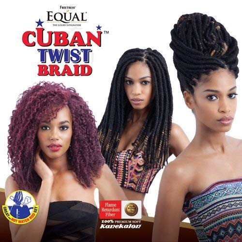 Shake N Go Freetress Equal Cuban Twist Braid - 16” - Image 5