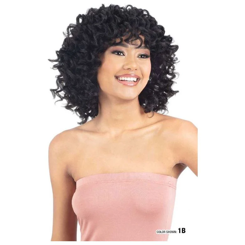 Shake-N-Go Natural Me Synthetic Full Wig - Deep Curl - Image 3